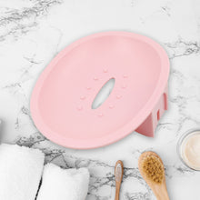 Wall Mounted 1 Layer Soap Holder with Hook Self Adhesive Plastic Soap Holder with Hook for Bathroom Kitchen Sink and Wash Basin ,Sabudani (1 Pc)