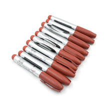 10Pc Marron Marker Permanent (10 Pc Set)