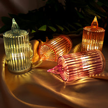 Decorative Flameless Electronic Led Candle Light Set (24 Pc)