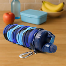 Silicone Foldable Water Bottle (1 Pc / 24 cm Foldable / 500 ML)