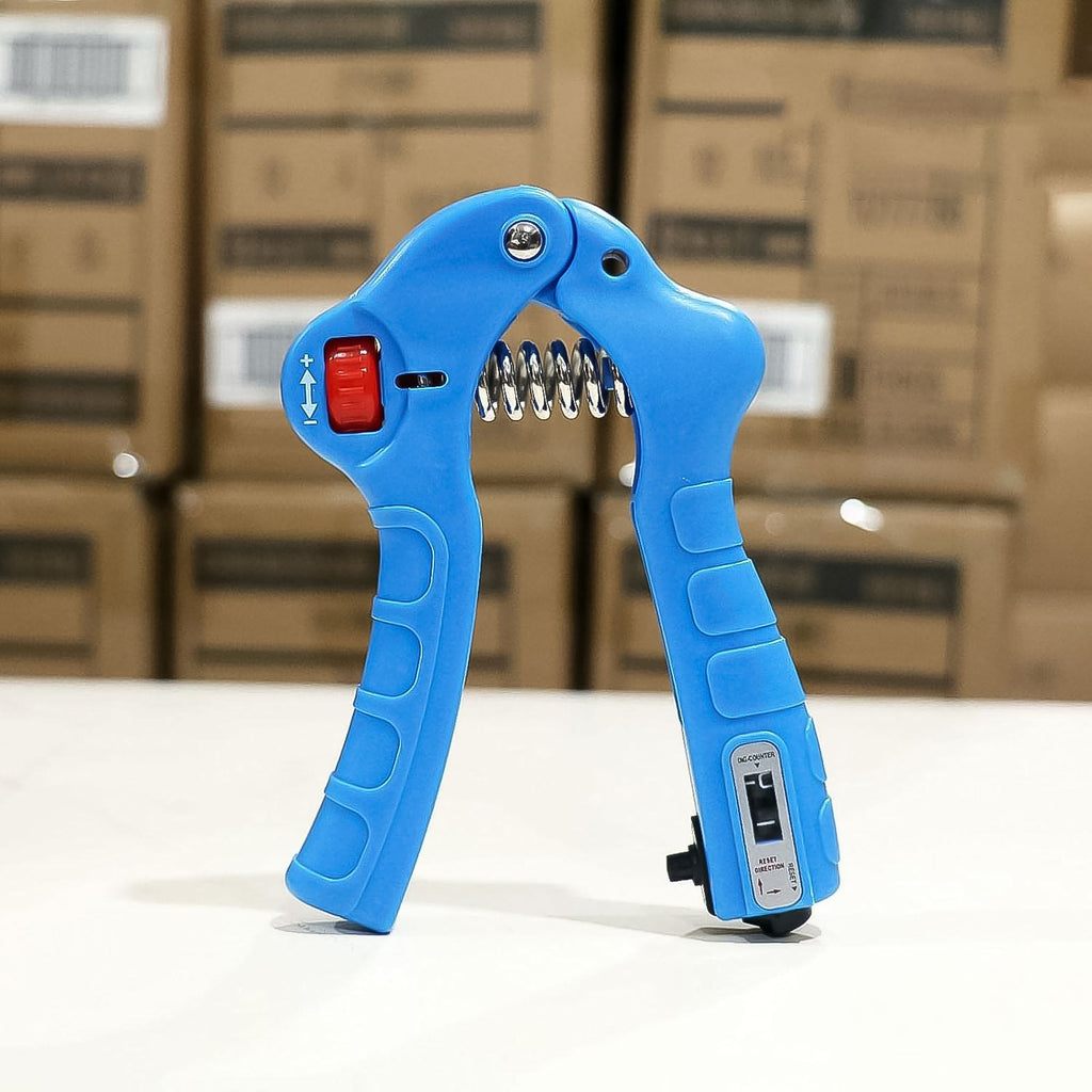 Gym Fitness Hand Grip Men Adjustable Finger Heavy Exerciser Strength for Muscle Recovery Hand Gripper Trainer strengthener (1 Pc)