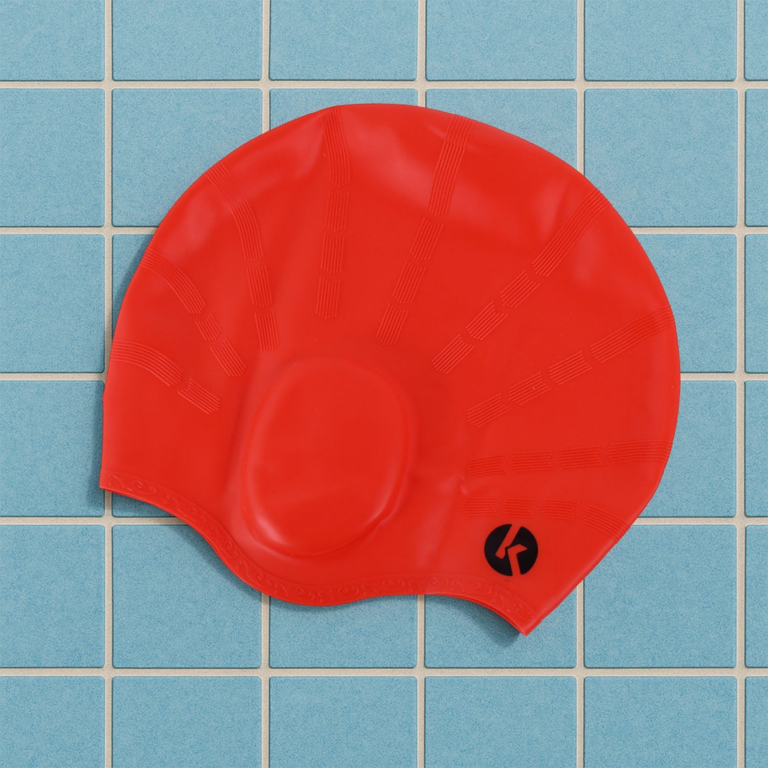Knx Professional Silicone Swimming Cap (1 Pc)