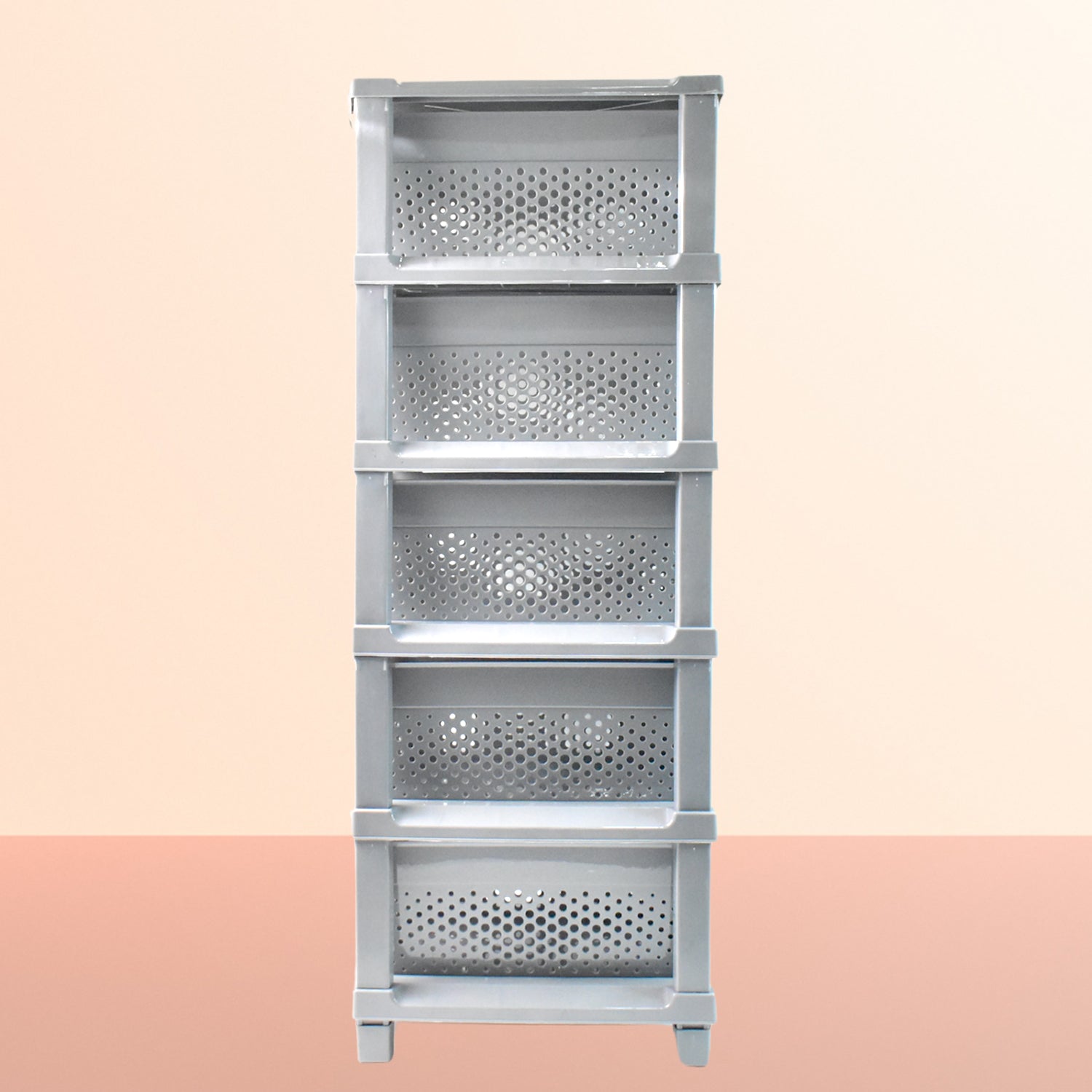 Multi-Purpose Anti-Slip 5 Layer Modular Drawer Storage System