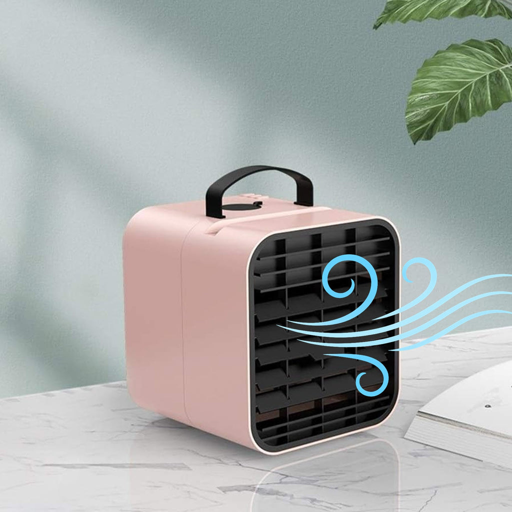 Portable Mini Air Cooler Fan with Water Cooling Function (1 Pc)