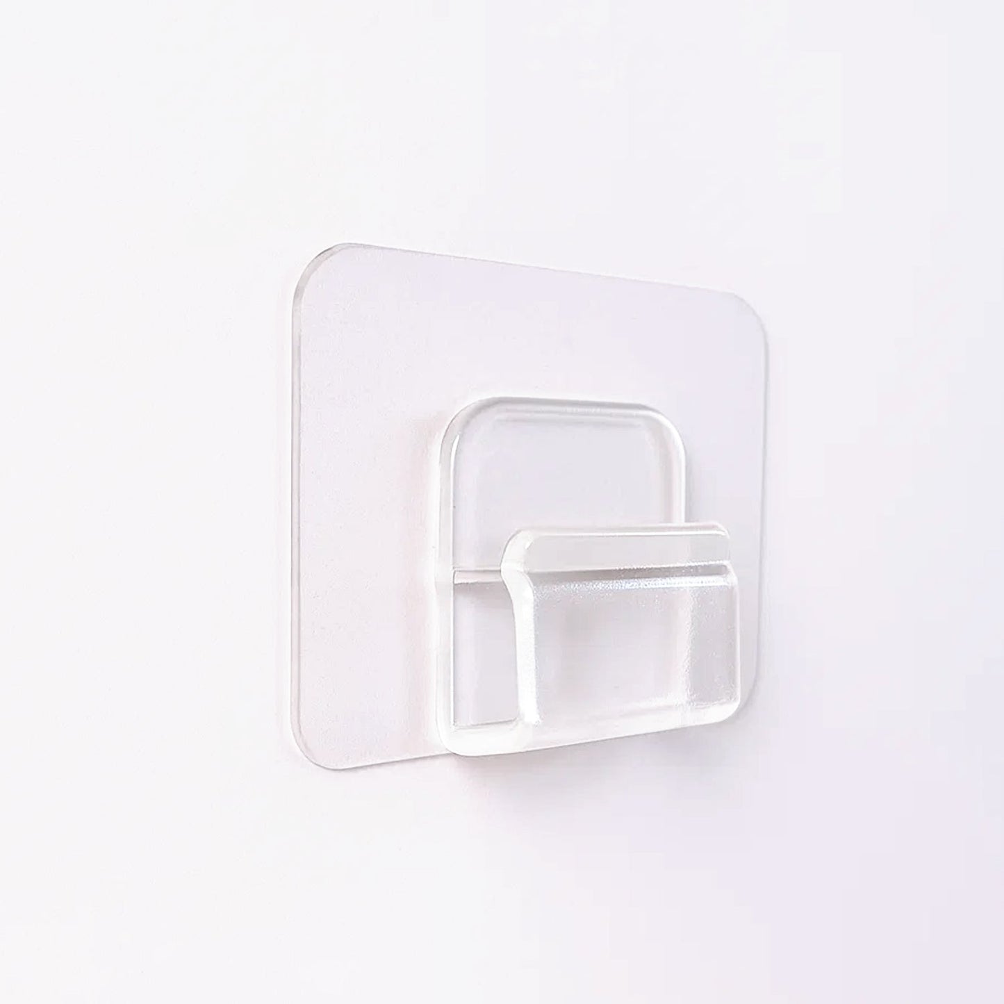 Seamless Transparent Wall Hook