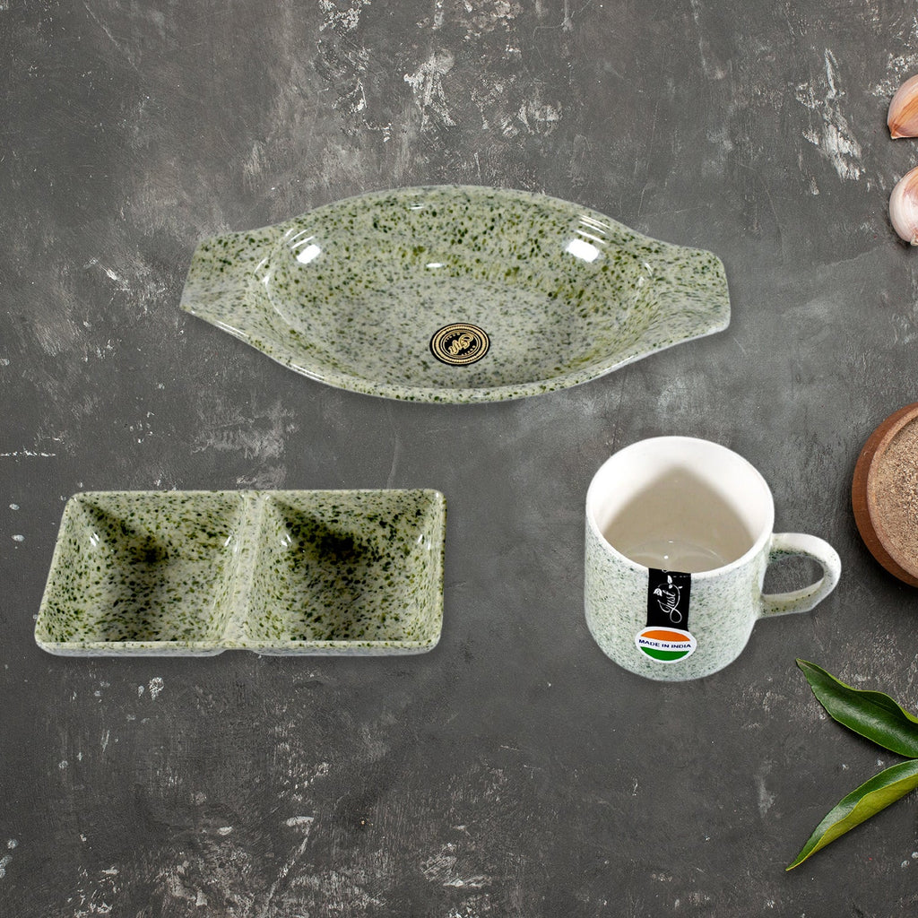 Sunday Funday 6-Piece Tea Set – Platter & Dual Bowl