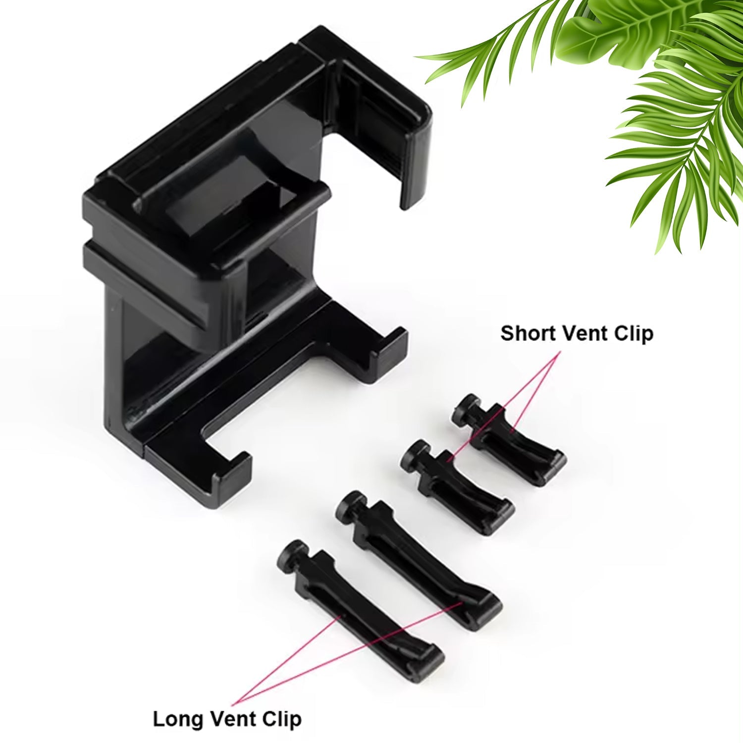 Smartphone Car Holder – Air Vent & Dashboard Bracket (1 Pc)