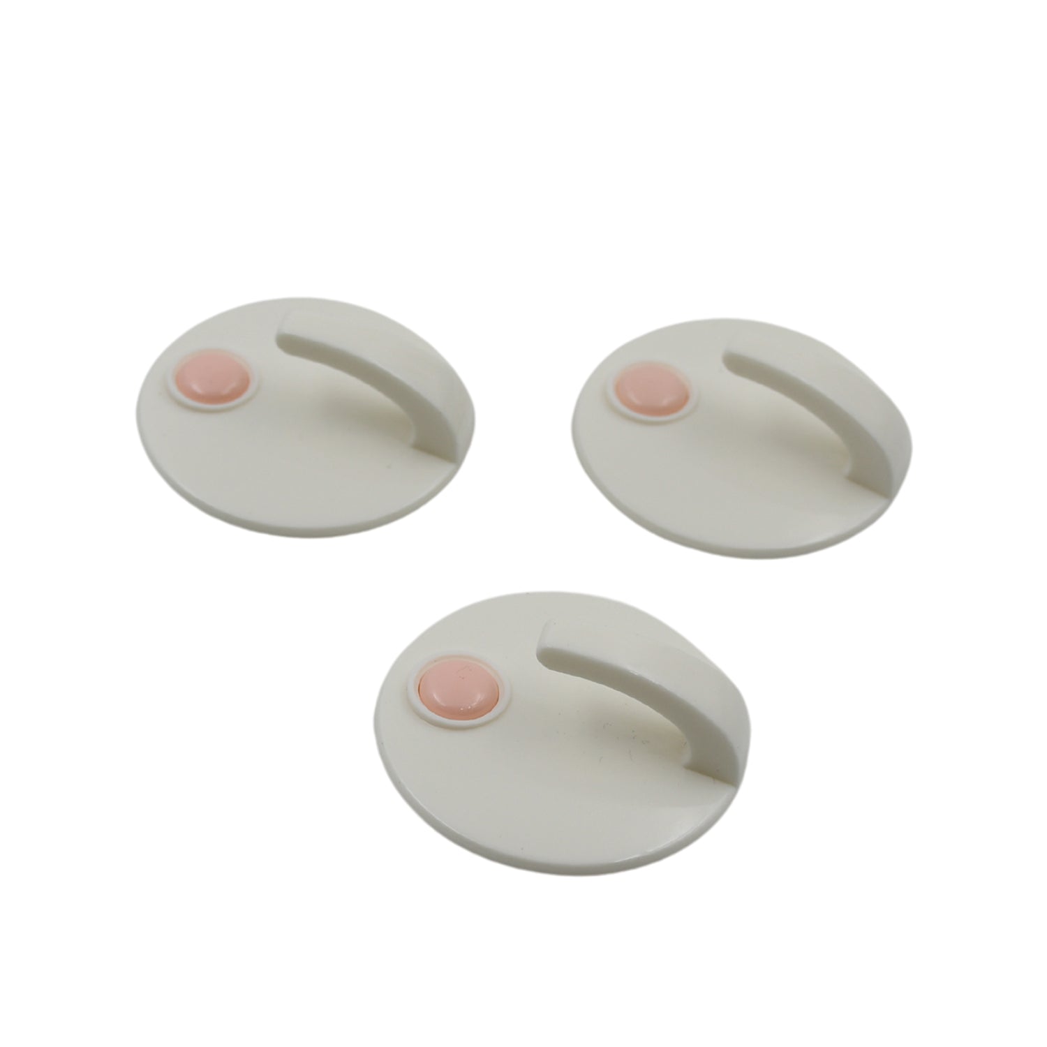 Heavy Duty Self-Adhesive Wall Hooks for Home & Office (3 Pcs Set)