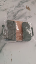 Wall-Mounted Mobile Charging Holder with Dual Hooks (1 Pc)