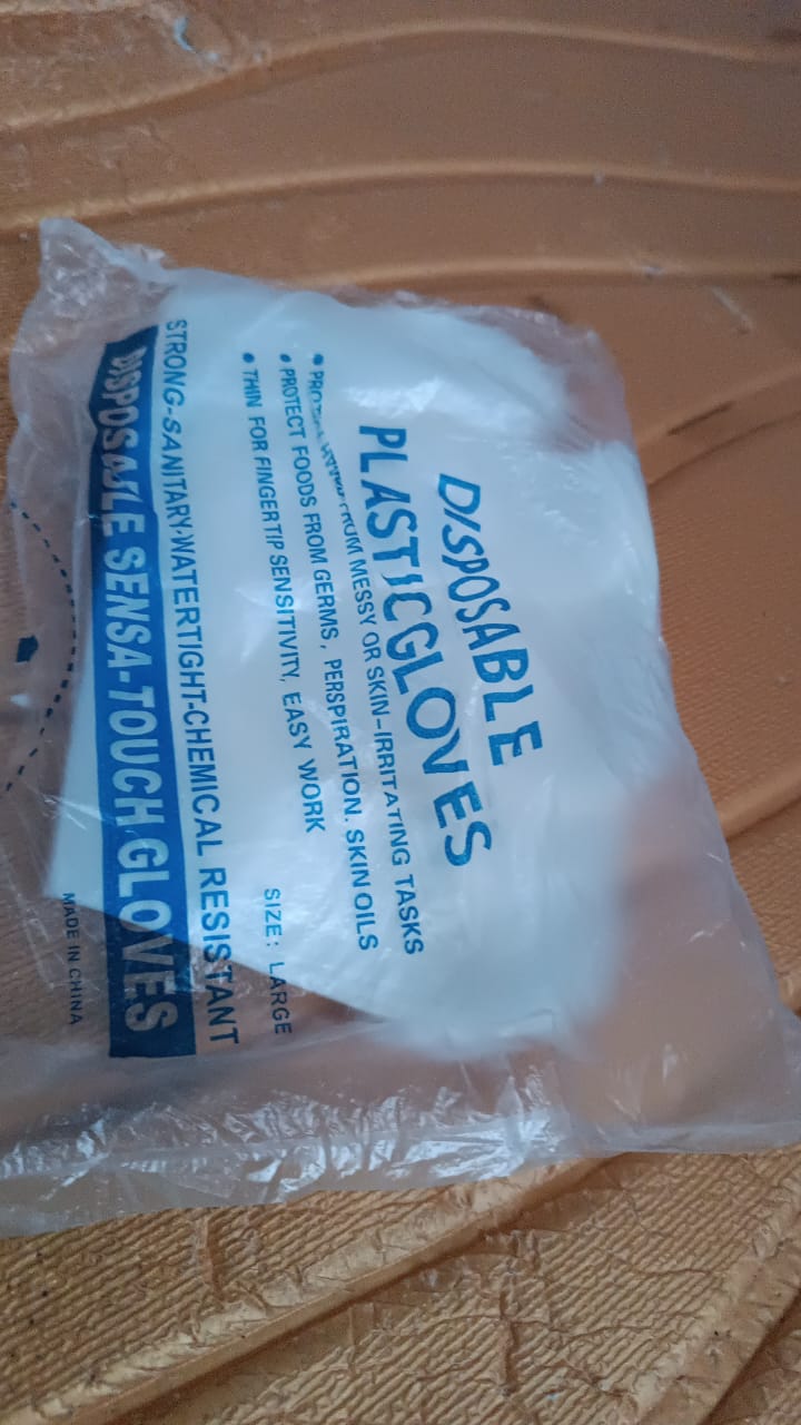 Eco-Friendly Kitchen Hand Gloves, Disposal hand gloves, Free size (100 Pc)