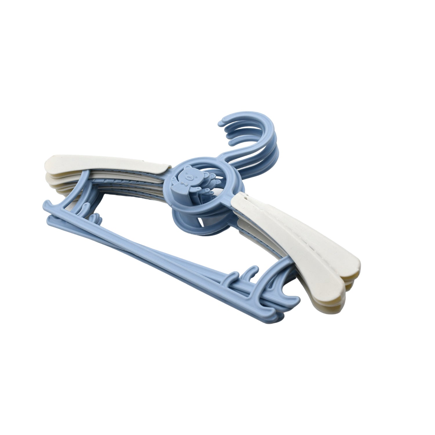 Large Adjustable Plastic Dress Hangers – Space-Saving & Lightweight (5 Pc)