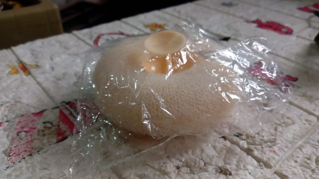 Flower Bath Sponge - Super Soft Body Exfoliator with Suction Cup for Shower & Massage