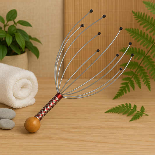 Hand Held Scalp Head Massager Stress Relief