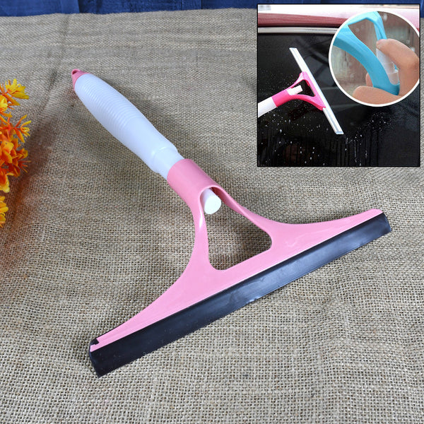 0620 Home Practical Washing Brush Magic Spray Type Cleaning Brush With Spray Bottle Glass Wiper Window Clean Shave Glass Sponge Car Window Cleaning (1 Pc)