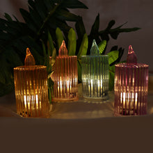 Decorative Flameless Electronic Led Candle Light Set (24 Pc)